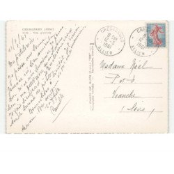 CRESSANGES: vue générale vue aérienne 10x15 - très bon état
