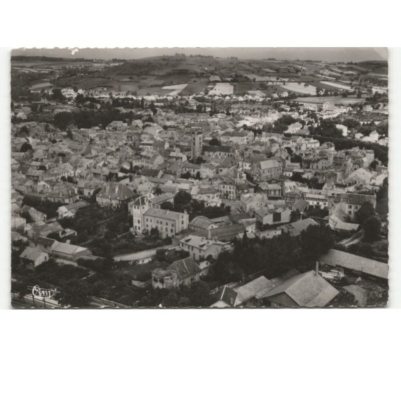 GANNAT: vue générale vue aérienne 10x15 - très bon état
