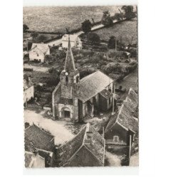 GIPCY: l'église vue aérienne 10x15 - très bon état