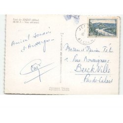 JENZAT: pont vue aérienne 10x15 - très bon état