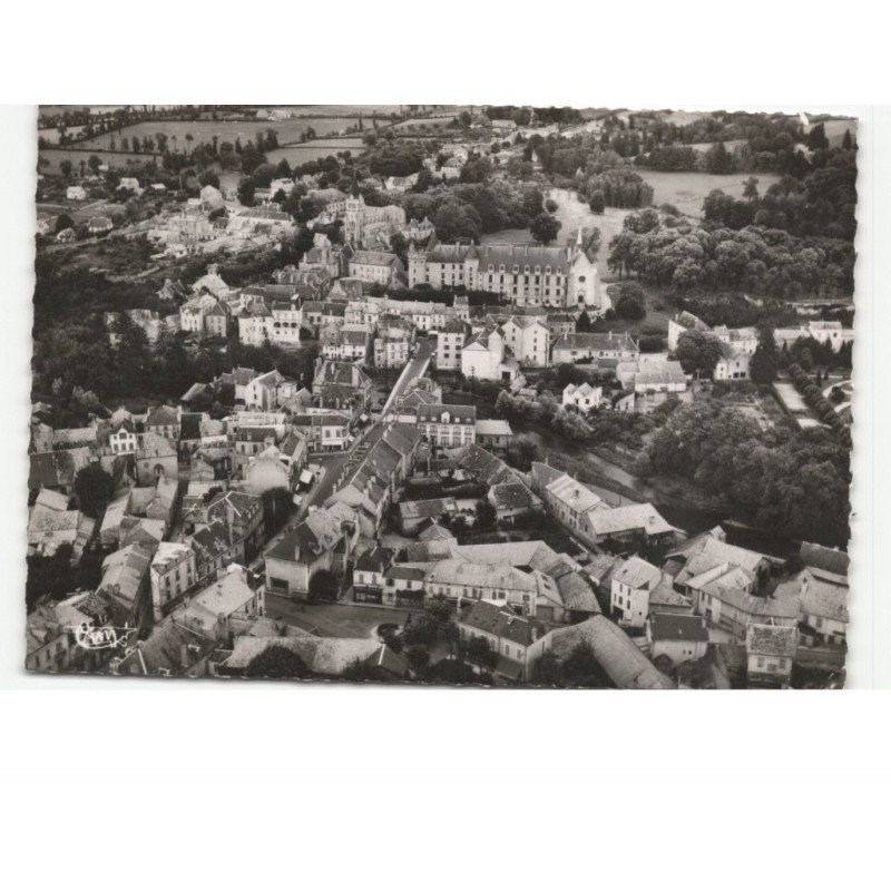 LAPALISSE: vue générale vue aérienne 10x15 - très bon état