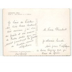 LAPALISSE: vue générale et le château vue aérienne 10x15 - très bon état
