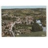 MEAULNE: vue générale et route de valigny vue aérienne 10x15 - très bon état