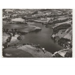 LE MAYET-de-MONTAGNE et CHATEL-MONTAGNE: barrage de la besbre vue aérienne 10x15 - état