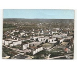 MONTLUCON: vue générale sur l'école nationale d'enseignement technique vue aérienne 10x15 - état
