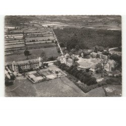 MONTLUCON: l'établissement de la charité lavault-sainte-anne vue aérienne 10x15 - très bon état