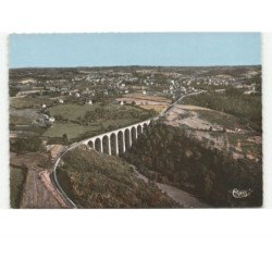 NERIS-les-BAINS: station thermal vue aérienne 10x15 - très bon état