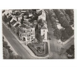NERIS-les-BAINS: sur le rond point des arènes vue aérienne 10x15 - très bon état