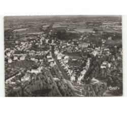 NERIS-les-BAINS: générale le parc des arènes et la route vue aérienne 10x15 - très bon état