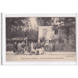 PONT-de-MITRY : café, hotel-restaurant """"au gros chene"""" - tres bon etat