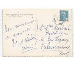 NERIS-les-BAINS: sur l'hôpital thermal vue aérienne 10x15 - état