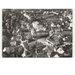 NERIS-les-BAINS: quartier thermal vue aérienne 10x15 - très bon état