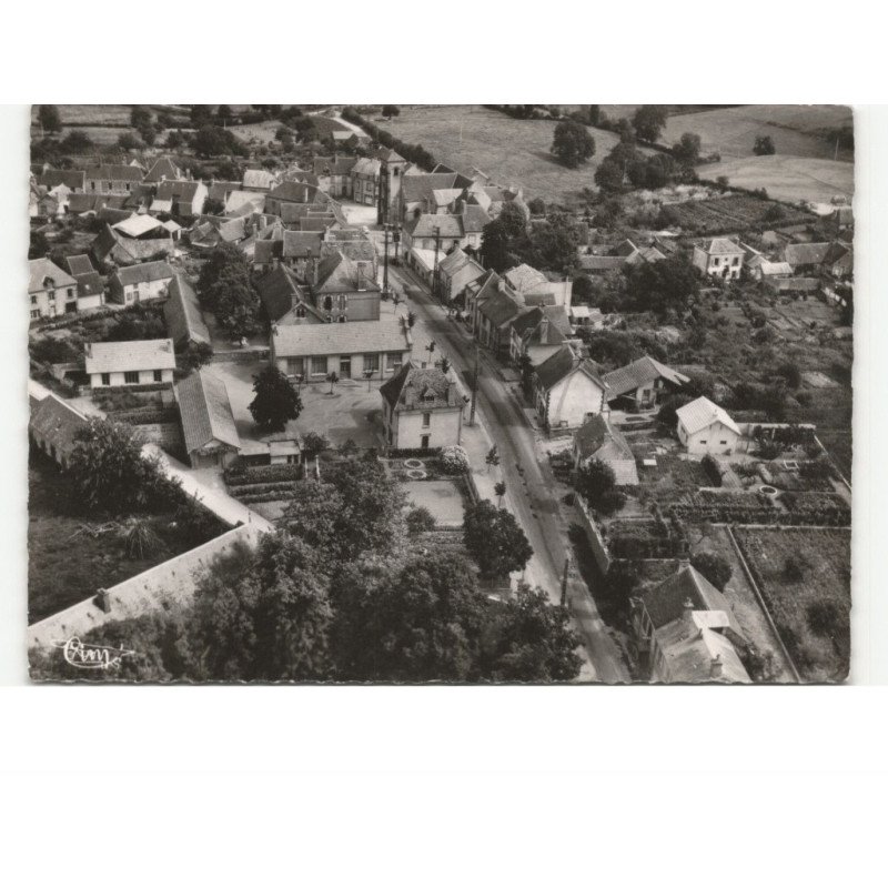 SAINT-LEON: vue générale vue aérienne 10x15 - très bon état
