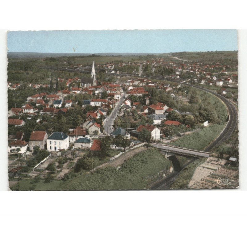 SAINT-GERMAIN-des-FOSSES: vue générale vue aérienne 10x15 - très bon état