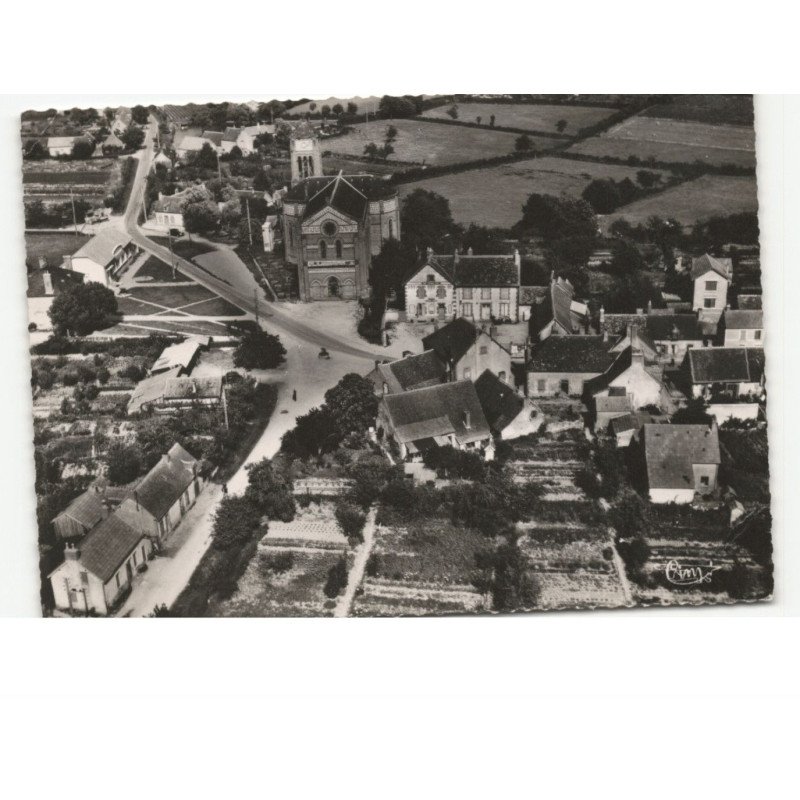SAINT-LEOPARDIN: vue générale vue aérienne 10x15 - état