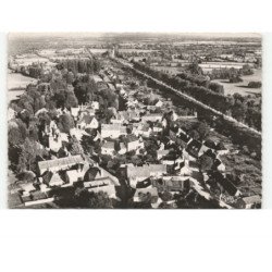 PIERREFITTE-sur-LOIRE: vue générale et route de moulins vue aérienne 10x15 - très bon état