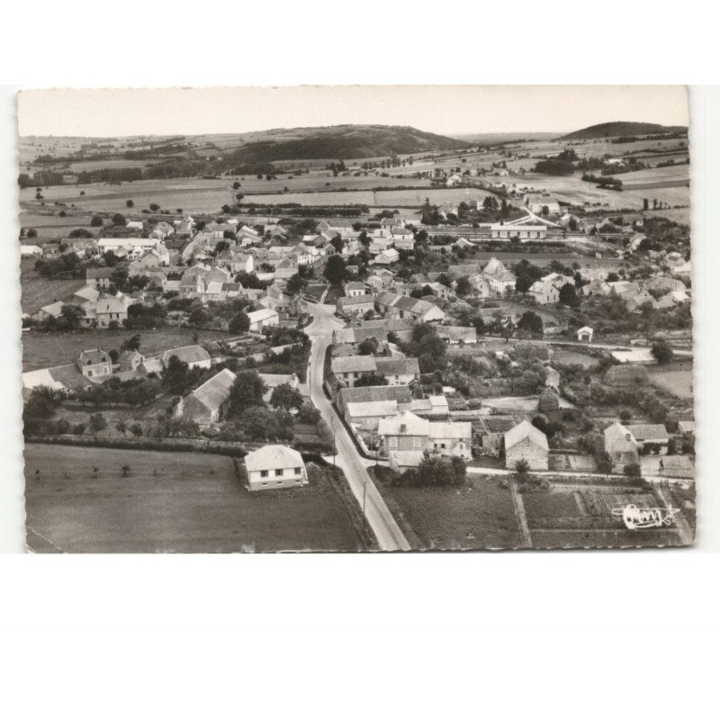 SAINT-BONNET-de-ROCHEFORT: vue générale vue aérienne 10x15 - état