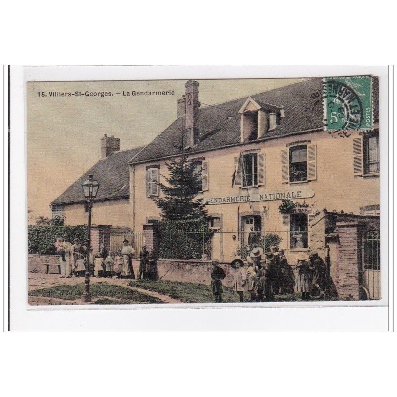VILLIERS-St-GEORGES : la gendarmerie - tres bon etat