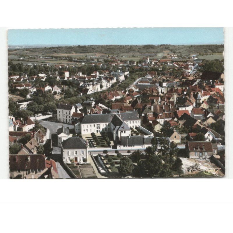 SAINT-POURCAIN-sur-SIOULE: vue aérienne 10x15 - très bon état