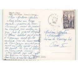 URCAY: château de bellevue vue aérienne 10x15 - très bon état