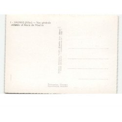 VAUMAS: route de moulins vue aérienne 10x15 - très bon état