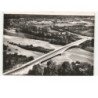 LE VEURDRE: vue générale et le pont sur l'allier vue aérienne 10x15 - très bon état