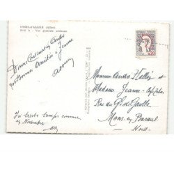 USSEL-D'ALLIER: vue générale vue aérienne 10x15 - très bon état
