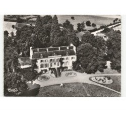 LE VEURDRE: le château de la baume vue aérienne 10x15 - très bon état
