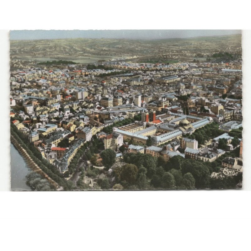VICHY: quartier thermal vue aérienne 10x15 - très bon état