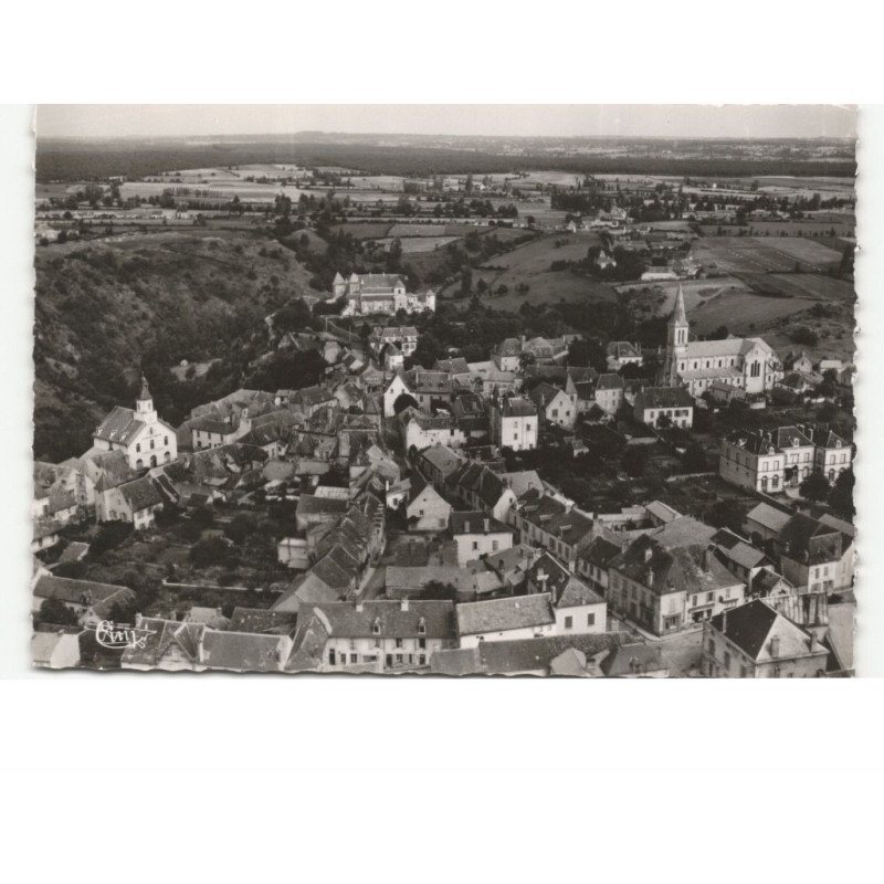 CHANTELLE: l'abbaye vue aérienne 10x15 - très bon état