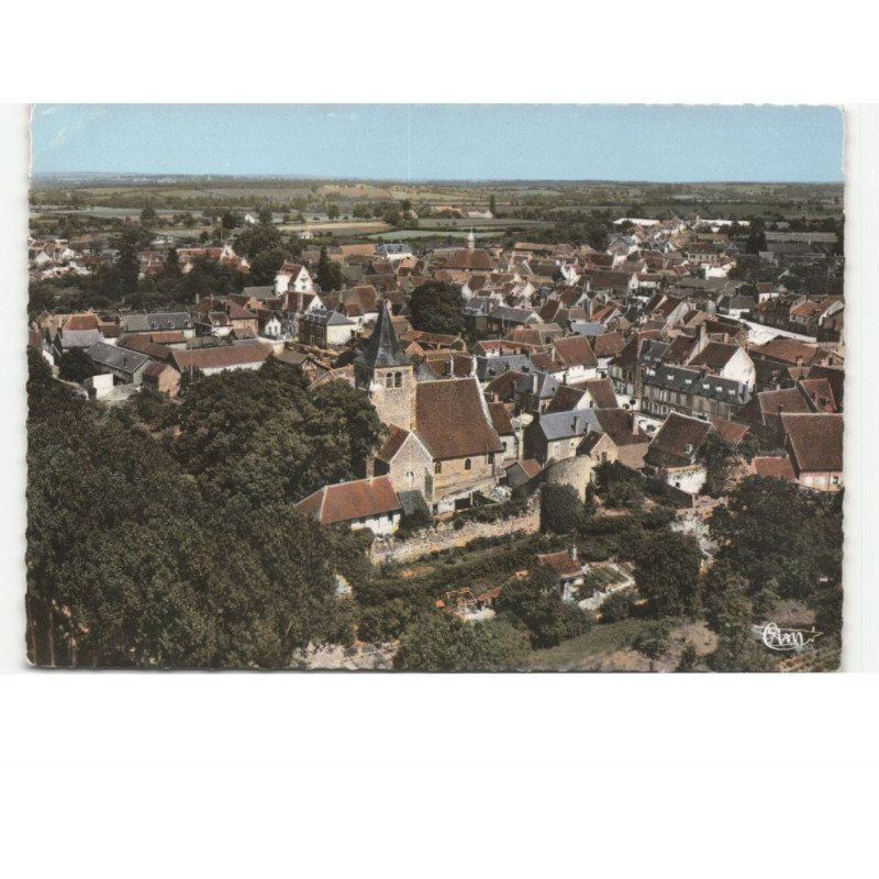 AINAY-le-CHATEAU: vue aérienne 10x15 - très bon état
