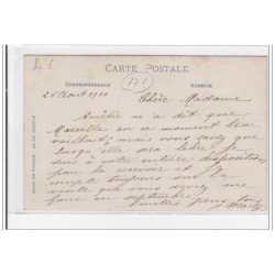SEINE et MARNE : personnages, ane, caleche - tres bon etat