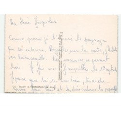 MONTMARAULT: souvenir vue aérienne 10x15 - très bon état