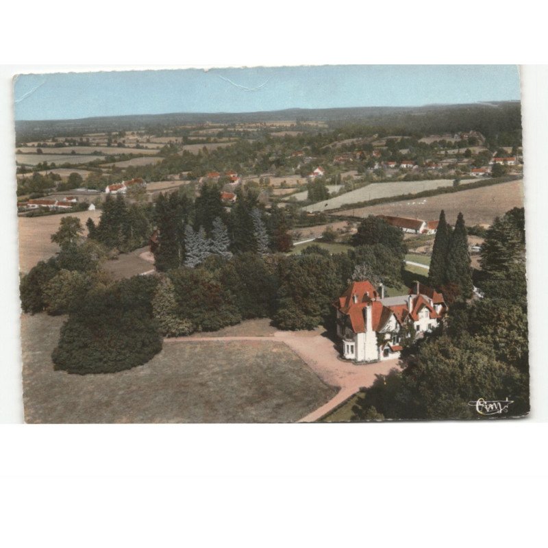 CHAMPROUX: château de la presle vue aérienne 10x15 - état