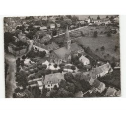 BOURBON-L'ARCHAMBAULT: l'église vue aérienne 10x15 - très bon état