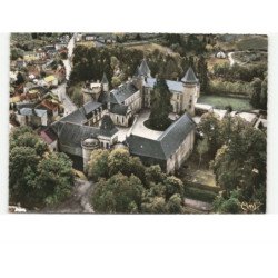 BUSSET: vue générale vue aérienne 10x15 - très bon état