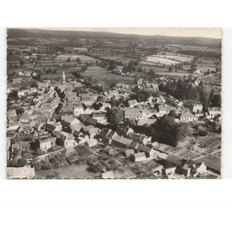 CERILLY: vue générale vue aérienne 10x15 - très bon état