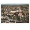 BOURBON-L'ARCHAMBAULT: vue générale, l'église saint-georges XIIe siècle vue aérienne 10x15 - état