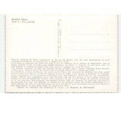BUSSET: vue générale vue aérienne 10x15 - très bon état