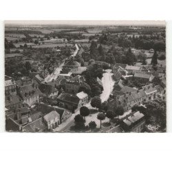 CERILLY: vue générale vue aérienne 10x15 - très bon état