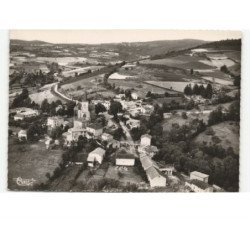 CHANTELLE: vue générale et l'abbaye vue aérienne 10x15 - très bon état