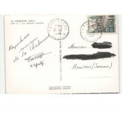 CHANTELLE: vue générale et l'abbaye vue aérienne 10x15 - très bon état