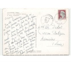 CHANTELLE: vue générale et route touristique vue aérienne 10x15 - état