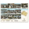 MEUNG-sur-LOIRE: souvenir de 4 vues vue aérienne 10x15 - très bon état