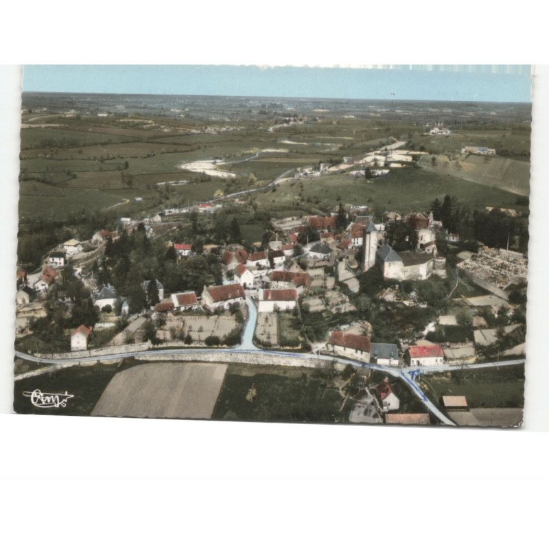 CHAVROCHES: vue générale vue aérienne 10x15 - très bon état