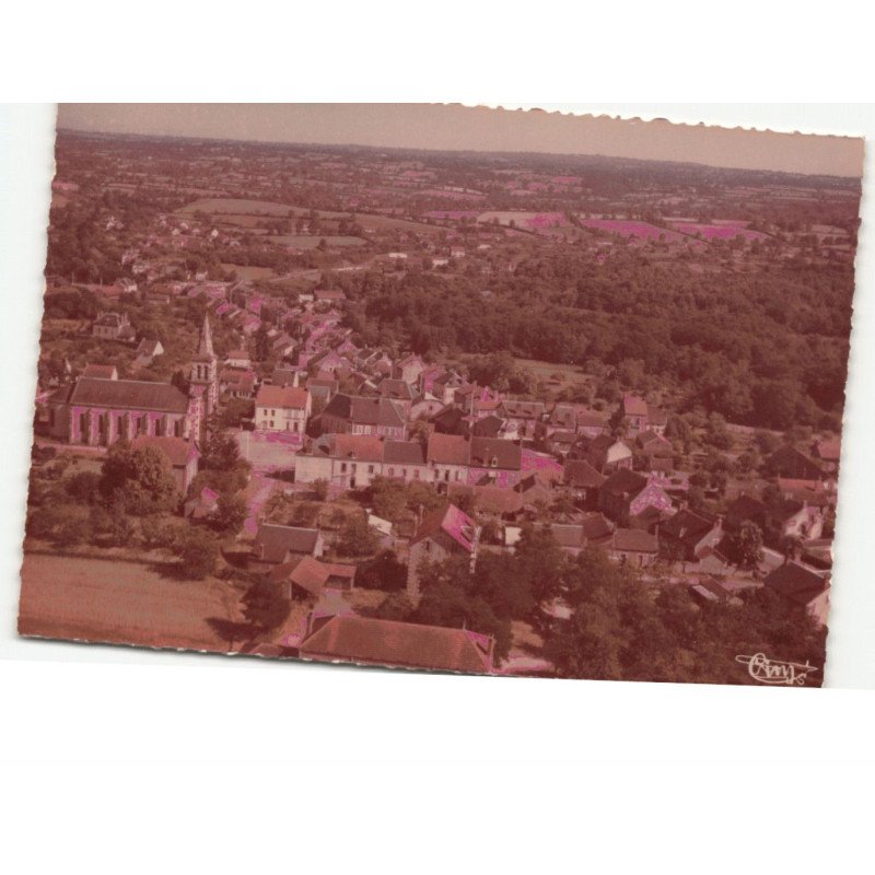 BEZENET: vue générale vue aérienne 10x15 - très bon état