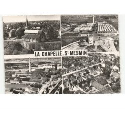LA CHAPELLE-SAINT-MESMIN: 4 vues vue aérienne 10x15 - très bon état