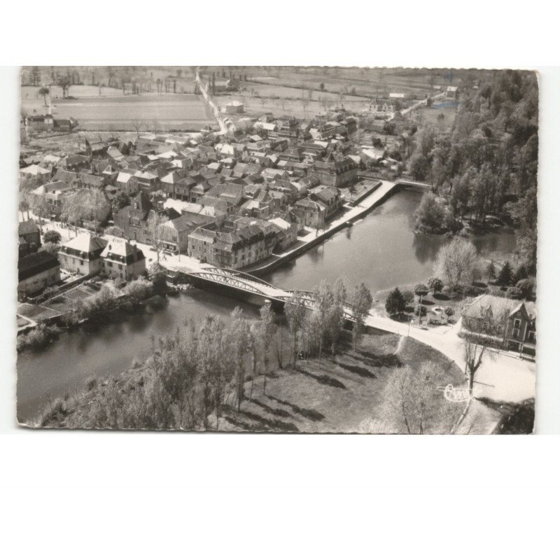 BRETENOUX: le pont sur la cère: vue aérienne 10x15 - très bon état