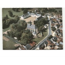 CHAMPPIGNY-sur-VEUDE: le château et la chapelle saint-louis vue aérienne 10X15 - très bon état