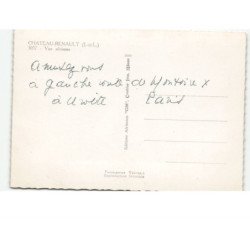 CHATEAU-RENAULT: vue aérienne 10X15 - très bon état